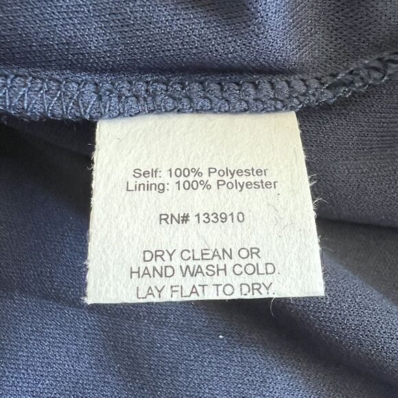 Show Me Your Mumu Kendall Maxi Dress Small Rich Navy Crisp NWT - Picture 10 of 11